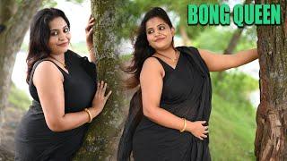 Saree Fashion | Saree Lover | Saree Sundori | Bong Saree / BONG FASHION /  BLACK SAREE