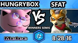 Shine 2016 SSBM - CLG | SFAT (Fox) Vs. Liquid` Hungrybox (Jigglypuff) Smash Melee Winners Semis