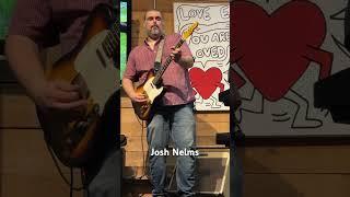 Josh Nelms on Guitar of The Matthew Frost Band