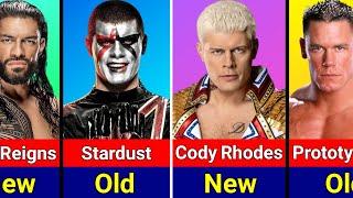 WWE Wrestlers Name Changes Old vs New