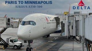 Delta Airlines Premium Select I Airbus A330-300 I Paris to Minneapolis I Flight Experience