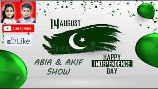 Preparation of 14 August independence day | Abia & Akif Show