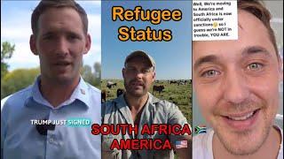 South Africans Reacting To Donald Trump Giving YT Afrikaners Refugee Status 