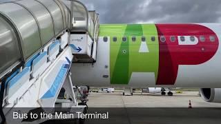 Flying before lockdown - TAP Air Portugal Business from Frankfurt to Lisbon + LH Lounge