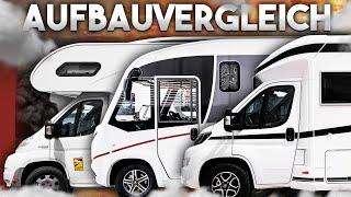 Teilintegriert, Vollintegriert oder Alkoven ⁉️| VOR- und NACHTEILE der Aufbauarten beim Wohnmobil