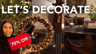 Last-Minute Christmas Decorating w/ Last Year's Clearance Items | Winter 2024