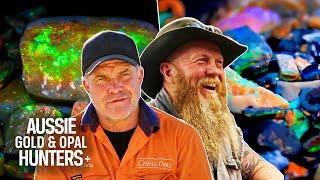 Crystal, Rainbow, Matrix & More Opal Finds You Missed In Season 11! | Outback Opal Hunters | Part 1