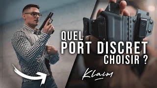 QUEL PORT DISCRET CHOISIR ? Ceinture, pontet ou pelvien (TRB, Burgundy ou Trex Arms) ?