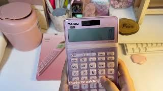 BEST BASIC CALCULATOR FOR CPALE? | Unboxing JW200SC