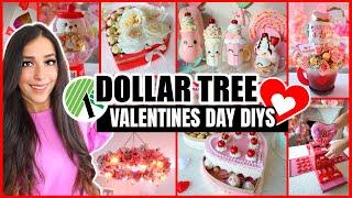 GENIUS Dollar Tree DIYS for Valentines Day 2025 🩷 (easy ideas that don't look cheap!) 🩷