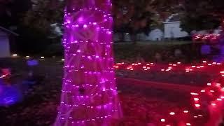 Matthew Thorne's Halloween Yard display 2023.