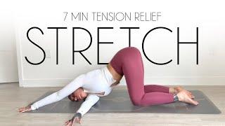 7 Min Yoga Stretch for Tension Relief