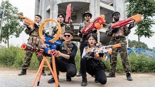 LTT Game Nerf War : Legendary Warriors SEAL X Nerf Guns Fight Powerful Weapons Mr Close Late Avenger