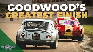 Epic 10 mins V8 battle for the win at Goodwood Revival | 2024 RAC TT