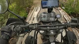 TET, Trans Euro Trail Finland Track 3 kuusamo-Ristijärvi. CRF300 Rally & Royal Enfield Himalayan.