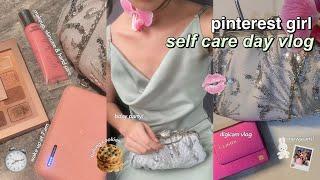 a pinterest girl 7am self care day vlog (productive)🫧grwm, skincare, handcare routine, dress up