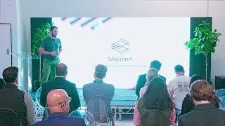 Christopher Humphries, Co-founder & CEO of Malizen at Frontier Deep Tech Competition 2022