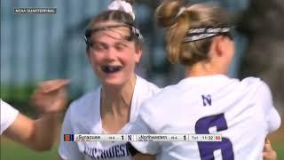 2022 NCAA Women's Lacrosse QF FSyracuse vs Northwestern