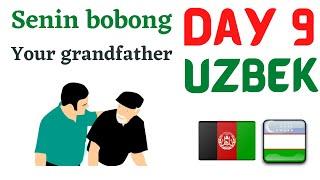 Learn Uzbek Daily - Day 9 - Family Members (Part 3)