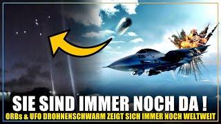 Sie fallen vom Himmel… UFO Drohnen Schwarm attackiert Kampfjets | Neuer Orb Schwarm gesichtet