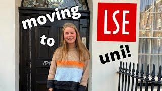 MOVING TO THE LONDON SCHOOL OF ECONOMICS! // UNIVERSITY MOVING VLOG 2020