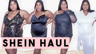 HOLIDAY PARTY DRESSES PLUS SIZE SHEIN HAUL 2020 | shein plus size haul 2020