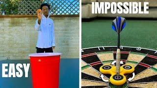 Easy to Impossible Trickshots | Tricksters |