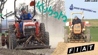 Kubota L3200 & Agricola SN | Fiat 215 & Bassi | Onion Sowing | Semina Cipolle