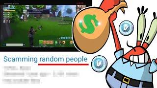 Meet the Fortnite Scammers