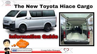 Toyota Hiace Cargo 2021 Information Guide