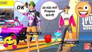 Girl Gamer Praposed Me After 20Kills Challenge || Pubg Mobile Lite Best Funny Love Status RavanXpro