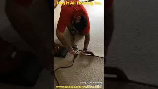 How to make a perfect seam in a berber Carpet worcester ma