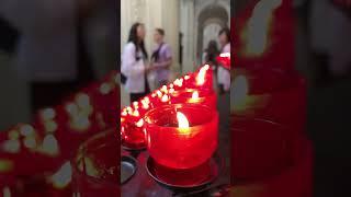 Люблю подобные свечи в католических храмах ️ Мюнхен #германия