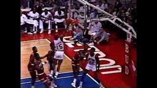 Vinnie Johnson's Tip Dunk After the Whistle (1990)