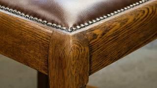 Timelapse of a Vintage Wooden Chair Being Professionally Polished