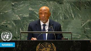  Namibia - President Addresses United Nations General Debate, 79th Session | #UNGA