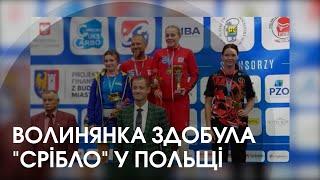 Волинська боксерка здобула срібло на змаганнях у Польщі