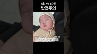 [20만뷰]신생아실 얼짱출신 변천사...#육아일상 #아기얼굴변화#아기#아기쇼츠#귀여운아기#육아#육아브이로그#baby#babycute