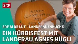 ‍ Agnes Hügli aus Brislach BL bringt den Kürbis zu Tisch | Landfrauenküche – SRF bi de Lüt | SRF