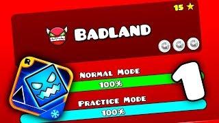 BADLAND FULL VERSION! LAYOUT PREVIEW 1 Geometry Dash 2.2 Beta