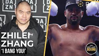 WE'LL SEE HOW TOUGH KABAYEL'S CHIN IS! Zhilei Zhang talks CLASH with Agit Kabayel