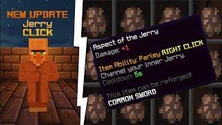 How to get the JERRY EGG + ASPECT OF THE JERRY In Hypixel Skyblock