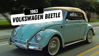 Driving and Auctioning a 1963 Volkswagen Beetle Convertible