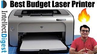 Best Budget Laser Printer For Personal Use- HP P1108, Low Cost Durable Printer