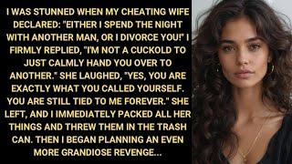 My Cheating Wife Said: "Either I Spend The Night With Another Man Or Divorce You!"...