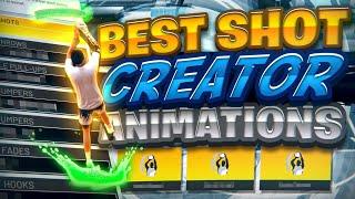 Best Shot Creator Animations in NBA 2K24 (Best Fade, Dribble Pull Up, Hop Jumper & Spin Jumper)