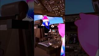 I SHOULDN’T HAVE CHEATED THROUGH FLIGHT SCHOOL!! ️ #vtuber #vrchat #airplane #crash #penguin