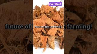 Amazing Uses of Coir Dust in Biodynamic Farming || Farm Modernization || Sustainable Agriculture