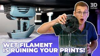 Moist Filament May be Ruining your FDM 3D Prints!