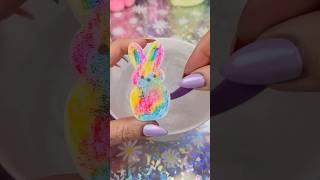 So Satisfying! Washable Peeps! #asmr #satisfying #art #coloring #easter #craft #asmrsounds #shorts